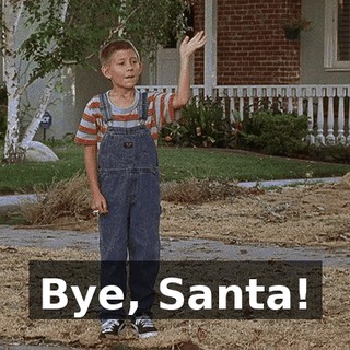 Bye, Santa!