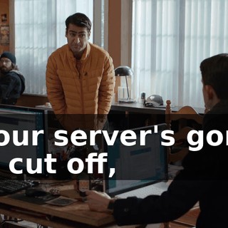 so our server's gonna get cut off,
