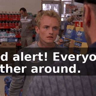 Red alert! Everyone gather around.