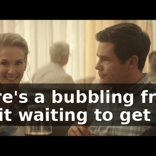 there's a bubbling free spirit waiting to get out.