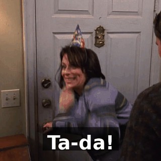 Ta-da!