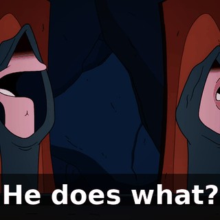 He does what?
