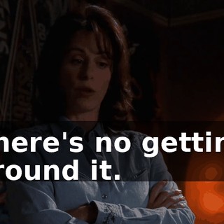 There's no getting around it.