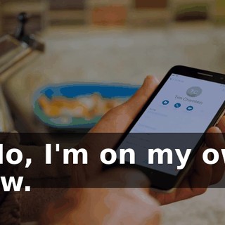 - No, I'm on my own now.