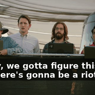 Okay, we gotta figure this out or there's gonna be a riot.