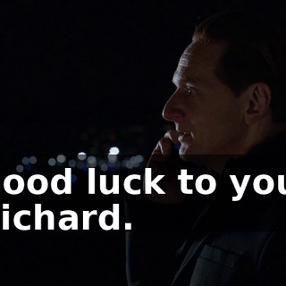 Good luck to you, Richard.