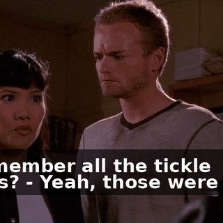 - Remember all the tickle fights? - Yeah, those were wild.