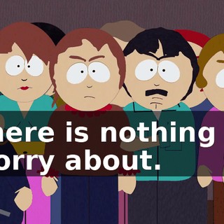 There is nothing to worry about.