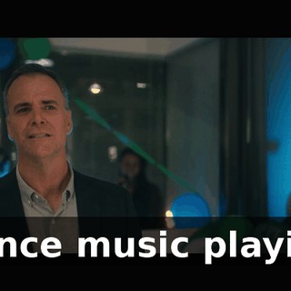 [dance music playing]