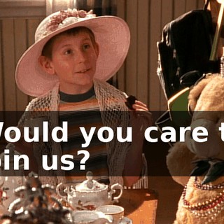 Would you care to join us?