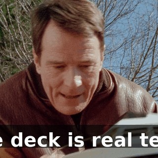 The deck is real teak.