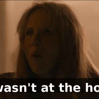 - It wasn't at the house.