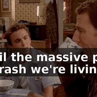 Until the massive pile of trash we're living in