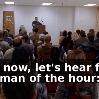 And now, let's hear from the man of the hour: