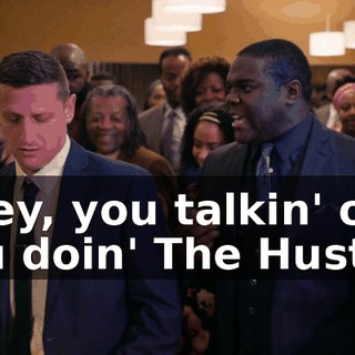 - Hey, you talkin' or you doin' The Hustle?