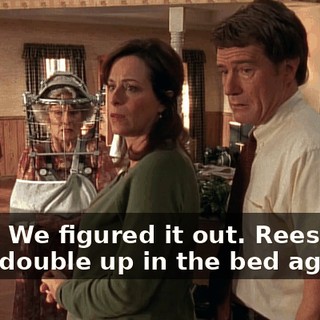Yeah. We figured it out. Reese and I can double up in the bed again.