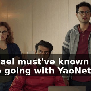 Michael must've known they were going with YaoNet.
