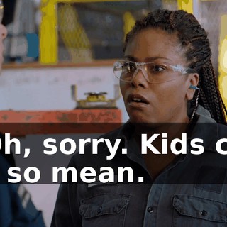 - Oh, sorry. Kids can be so mean.