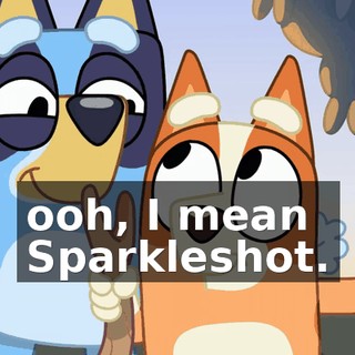 ooh, I mean Sparkleshot.