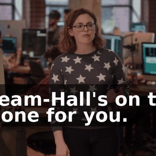 Bream-Hall's on the phone for you.
