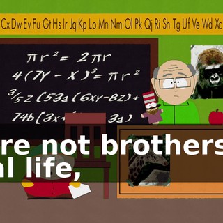 were not brothers in real life,