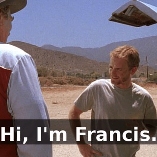 Hi, I'm Francis.