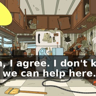 Yeah, I agree. I don't know how we can help here.
