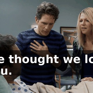 We thought we lost you.