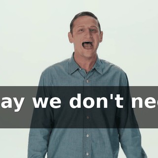 I say we don't need it.