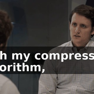 with my compression algorithm,