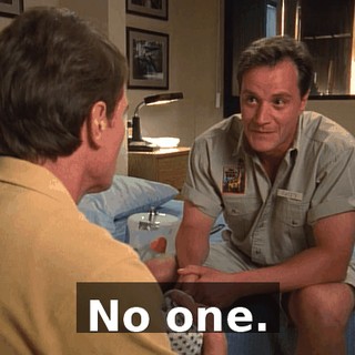 No one.