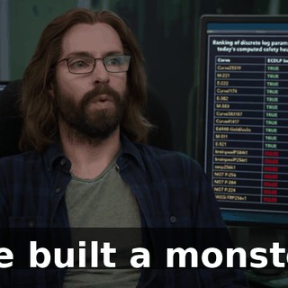 We built a monster.