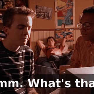 Hmm. What's that?