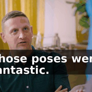 Those poses were fantastic.