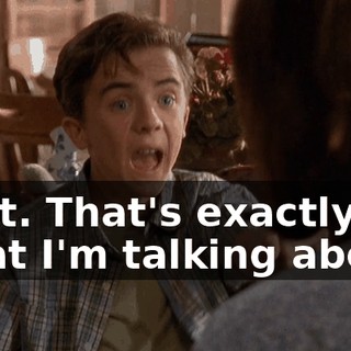 That. That's exactly what I'm talking about.