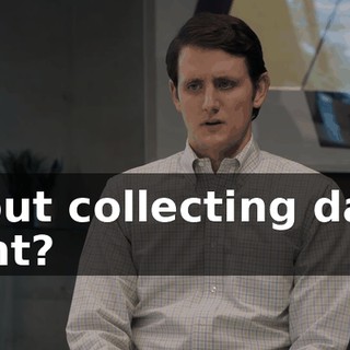 about collecting data, right?