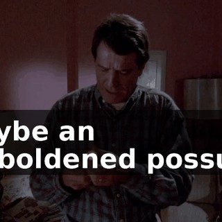 Maybe an emboldened possum.