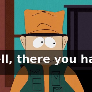 Well, there you have it.