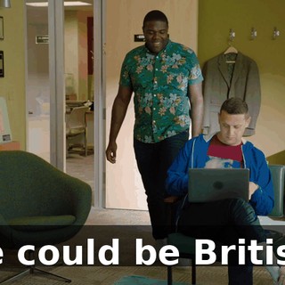 He could be British.