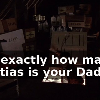 So, exactly how many militias is your Dad in?