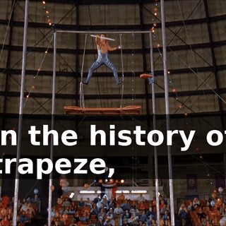 in the history of trapeze,