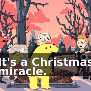 It's a Christmas miracle.