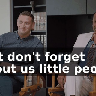 Just don't forget about us little people