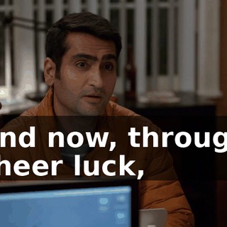 And now, through sheer luck,