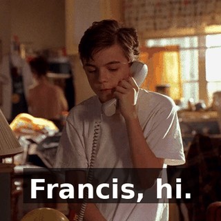 Francis, hi.