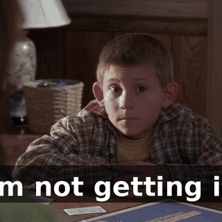 I'm not getting it.