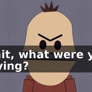 Wait, what were you saying?