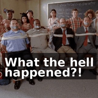 What the hell happened?!