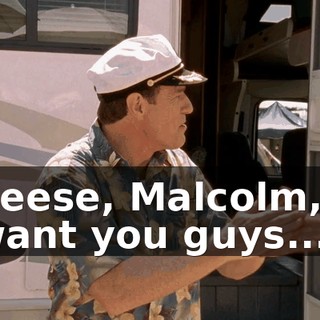 Reese, Malcolm, I want you guys...