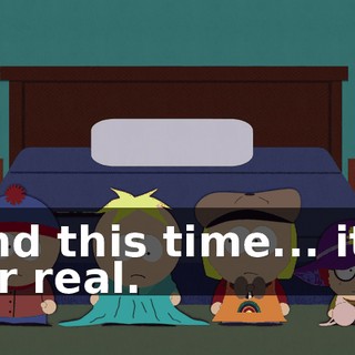 And this time... it's for real.